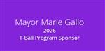 T-Ball Program Sponsor