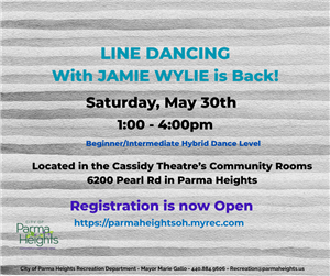 Line Dancing w/Jamie Wylie