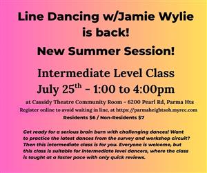 Line Dancing w/Jamie Wylie